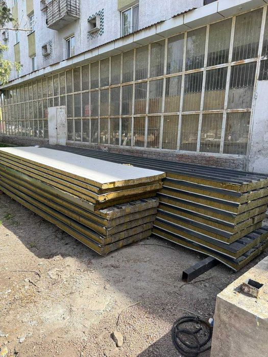 сэндвич панель б/у