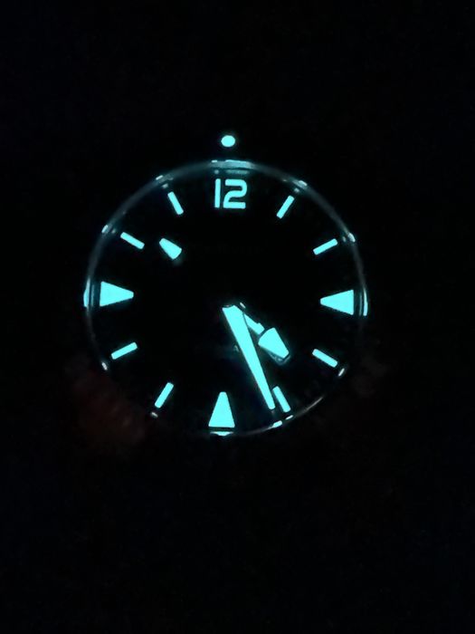 *Чисто Нов* Hamilton  Kahaki Navy Frogman Titanium