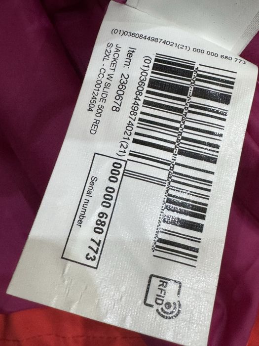 Дамско туристически яке WED'ZE. Размер 2XL