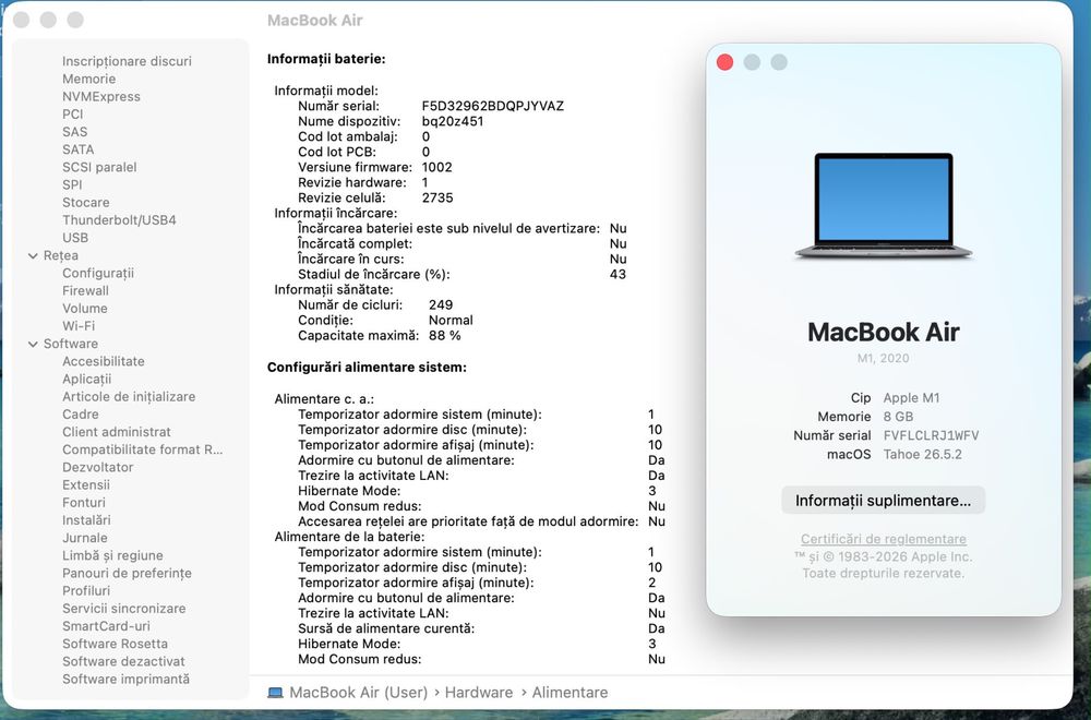 Laptop APPLE MacBook  Air