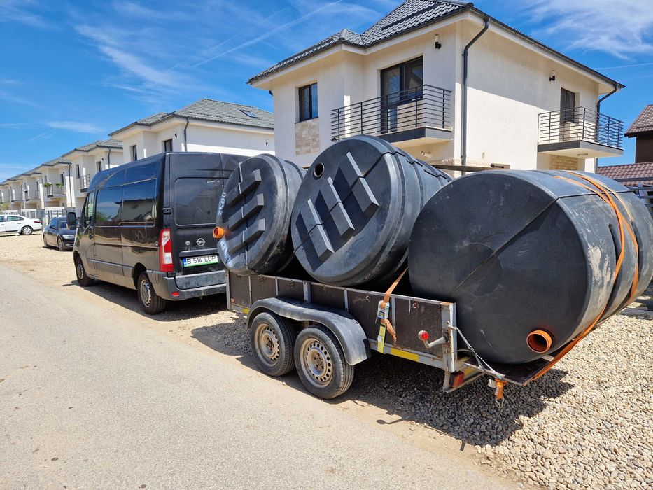 Fosa ecologica tricamerala - vidanjare la 2 ani