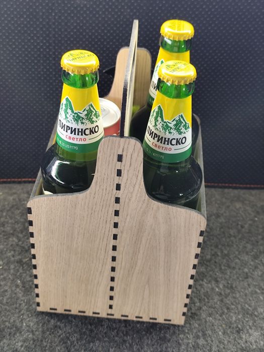Дървена касетка за бира – за бутилки или кенчета