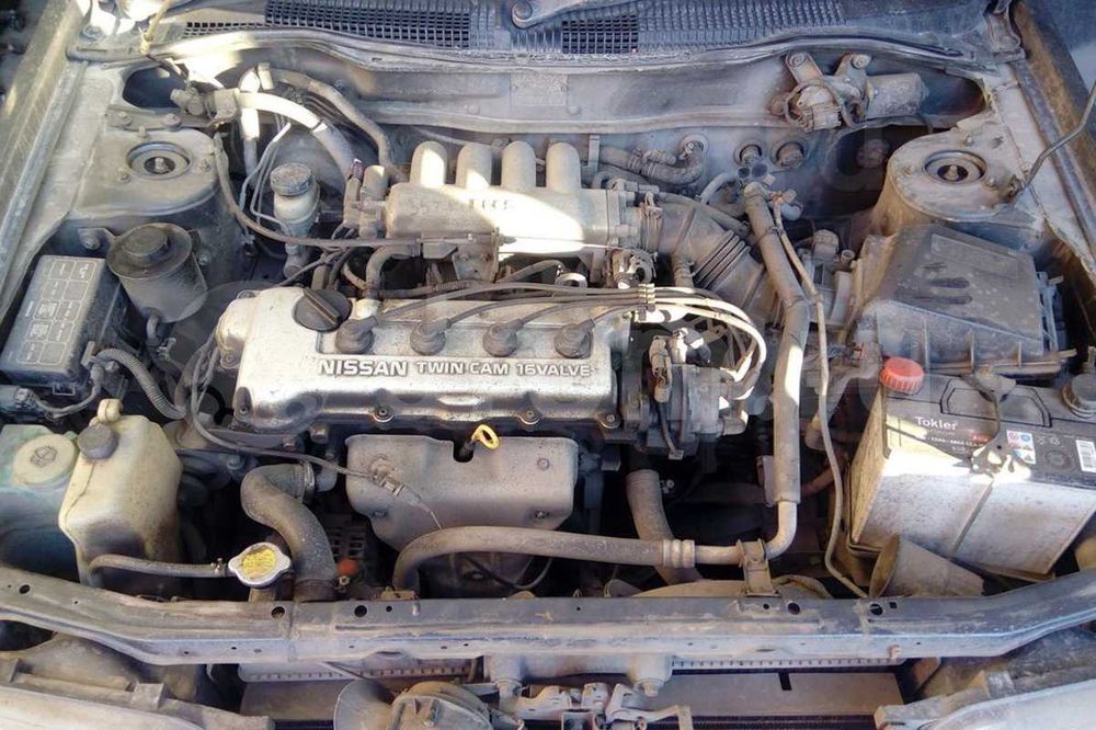 В разборе Двигатель GA16de Nissan Almera, Pulsar N15 N16