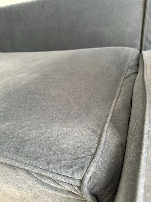 Угловой диван темно серый