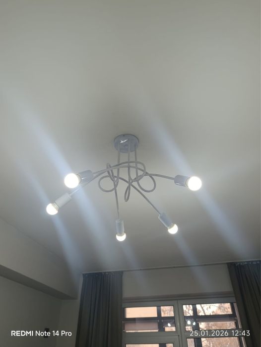 Установка люстры , бра , розеток