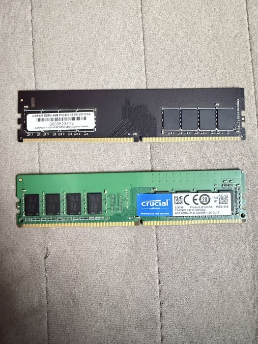 i5 9600k и озу ddr4 ram 2x4