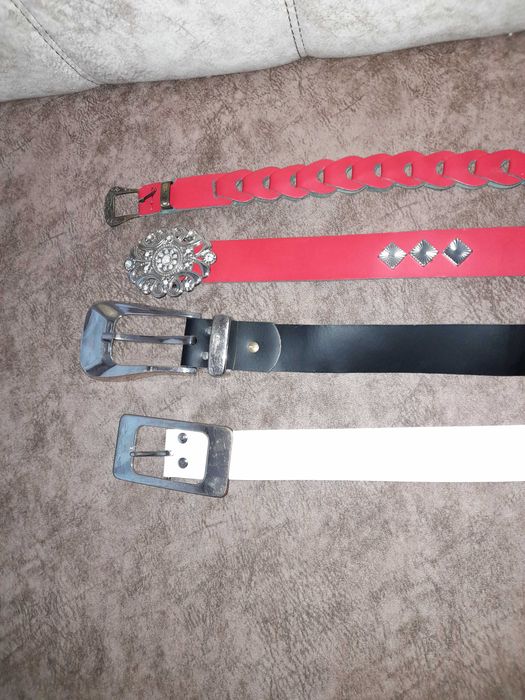 Дамски колани естествена кожа