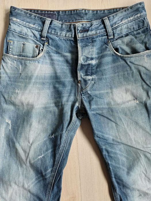 Blugi G-Star RAW Arc 3D style faded blue wash, Size 31x32