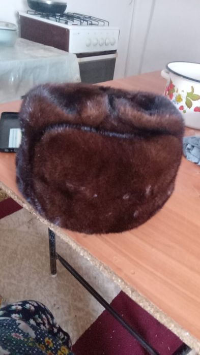 Норка шапка мужской