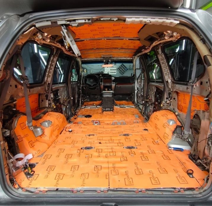 Шумоизоляция в авто