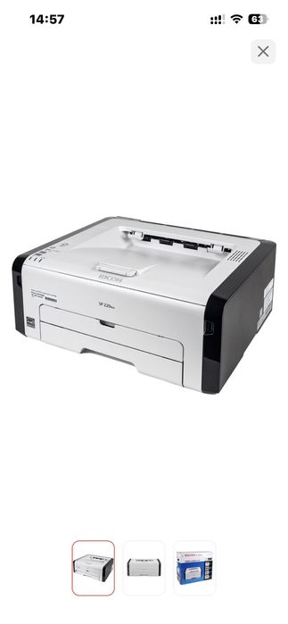 принтер ricoh sp220nw