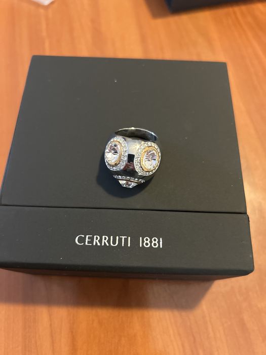 Inel Cerruti original nou la cutie model deosebit