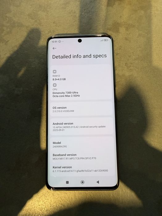 Redmi Note 14 Pro 5G black 256GB / 8GB RAM • IMPECABIL •