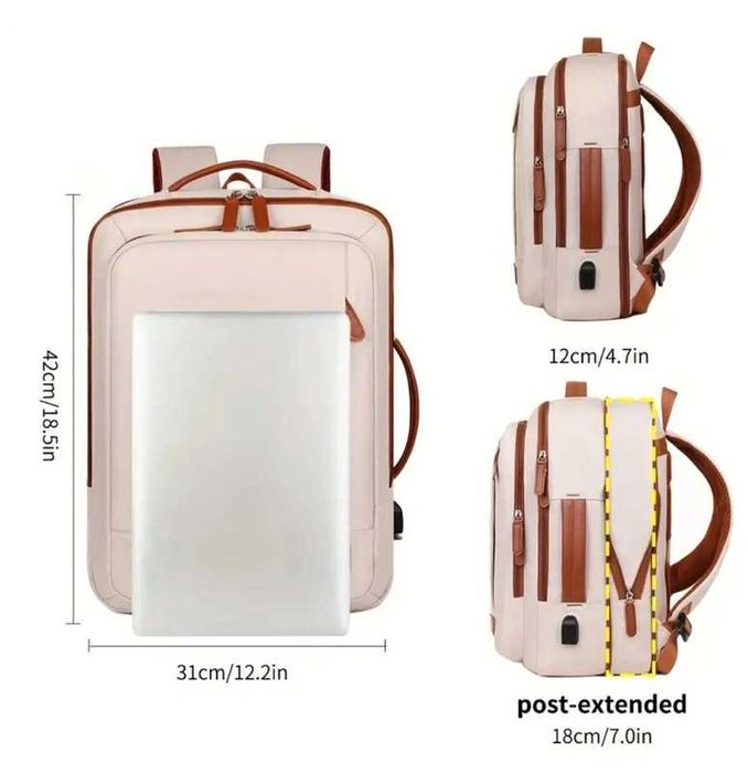 Ghiozdan ideal pentru călătoriile cu avionul