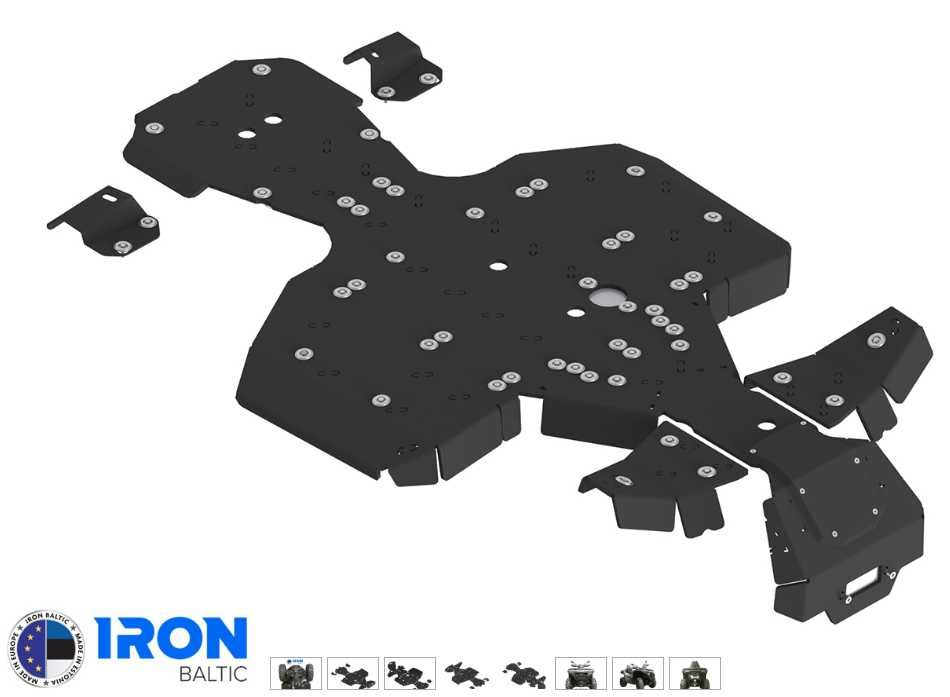 НОВА Пълна Защита  CFMOTO CF MOTO X8 X10 2024-26 , 10 mm дебелина PHD