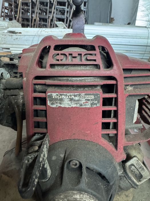 Placa vibranta  pentru beton (2 bucăți) – Motoare termice Honda GX25 / GX35 în 4 timpi, profil din aluminiu