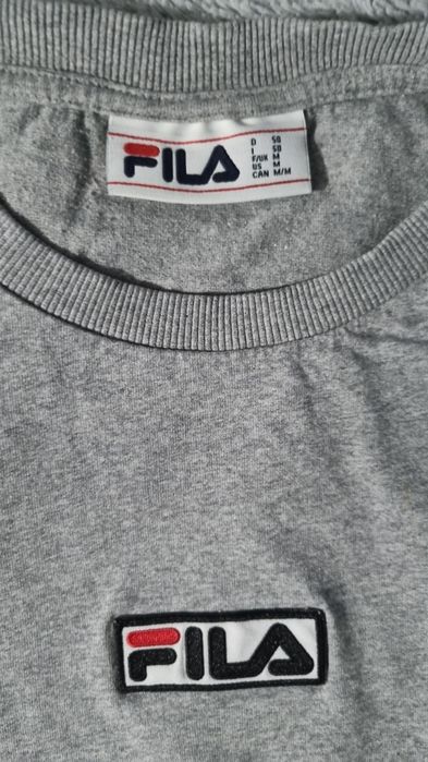Tricou FILA multicolor gri/alb pentru barbați