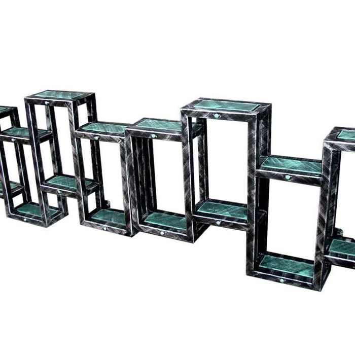 Raft lemn si fier, stil industrial-totul pe comanda-solicita oferta