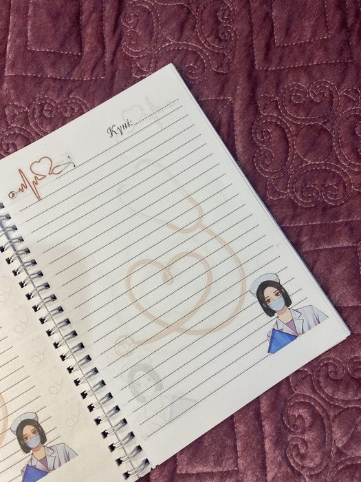 Эксклюзивный блокнот с вашим дизайном