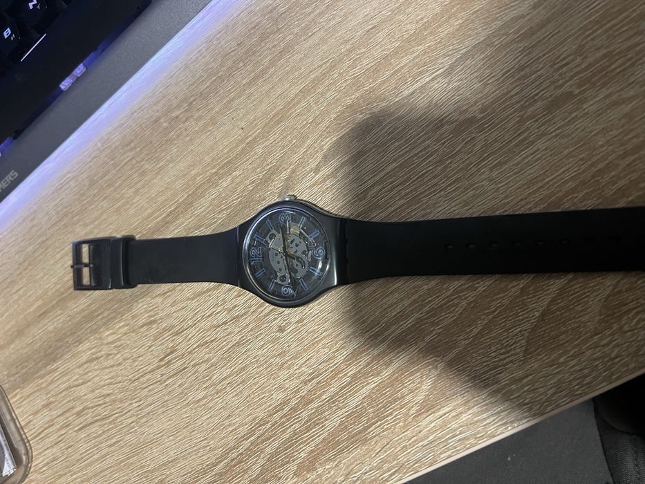 Часы swatch синие