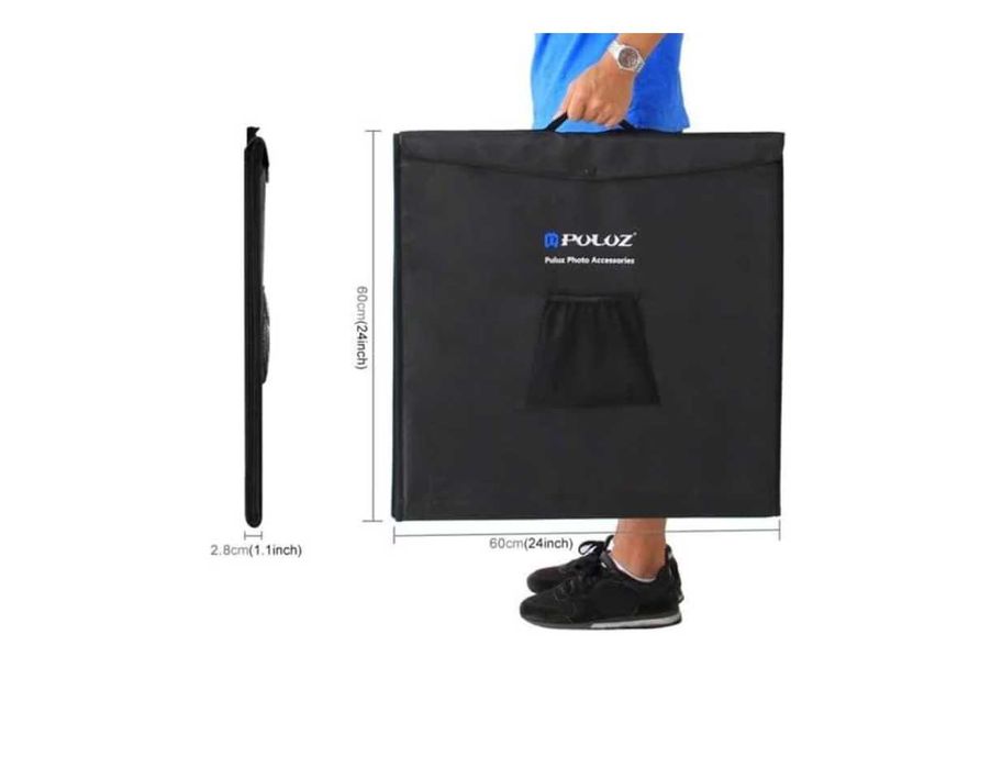 Cabina foto pliabila Puluz PU5060EU, 60 cm, 3380 lumeni
