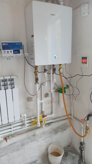 Монтаж газовых котлов