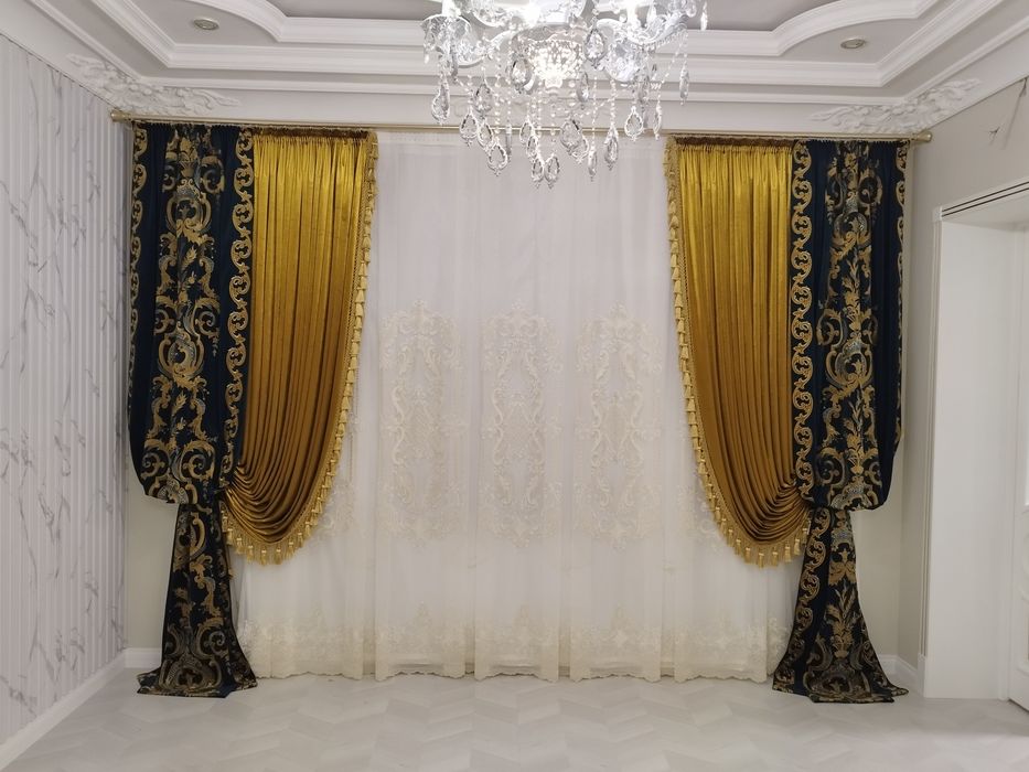 Mega AKSIYA Parda tikish xizmati , karniz metiriga 50 min