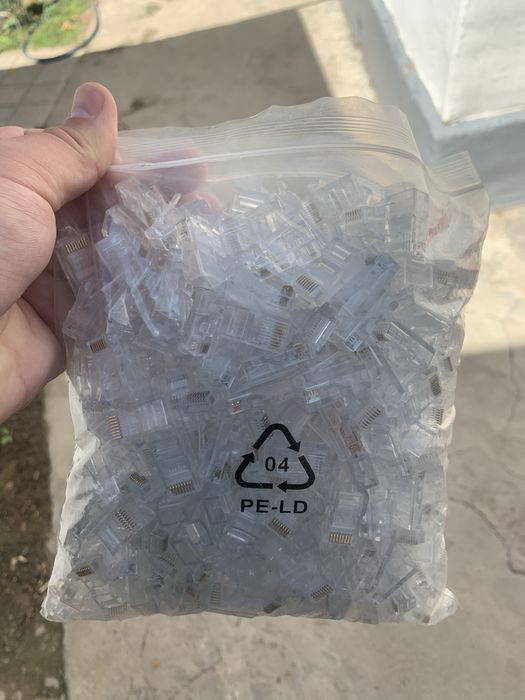 модульные коннекторы RJ45 600 шт 250 000 тыс