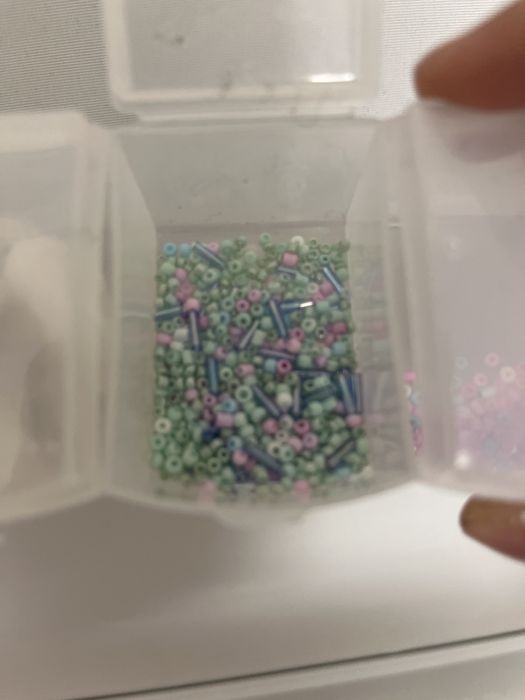 Бисер с стеклярусом