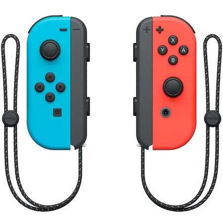 Nintendo Switch OLED, game console (neon rosu/neon albastru)