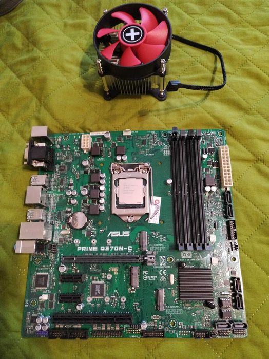 Kit Intel socket 1151 v2: Asus Prime Q370M-C, Intel i5-8500, 16GB DDR4