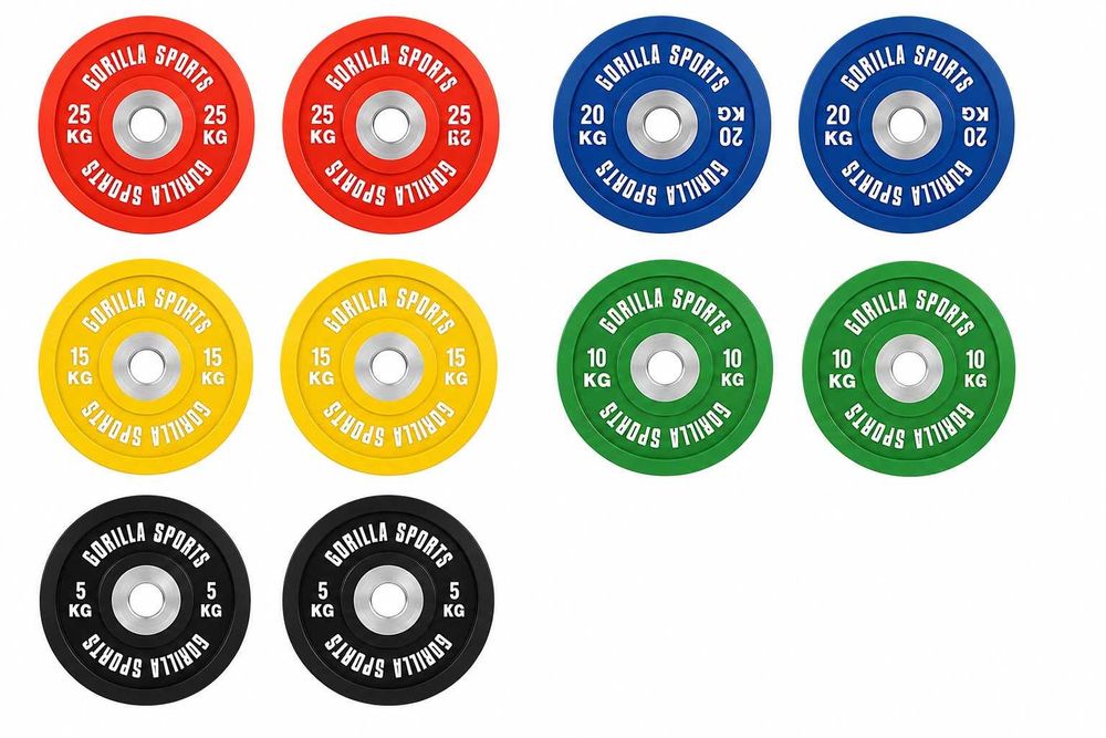 Set Complet Discuri Bumper PRO 5-10-15-20-25 KG - 150 KG