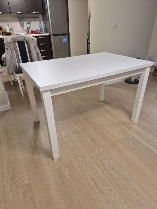 Masa + 4 Scaune culoare Alb