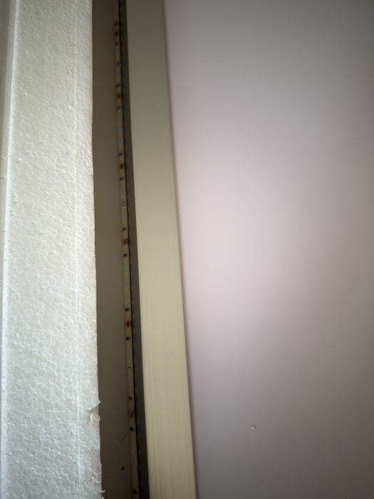 Oglinda de baie mare cu led uri