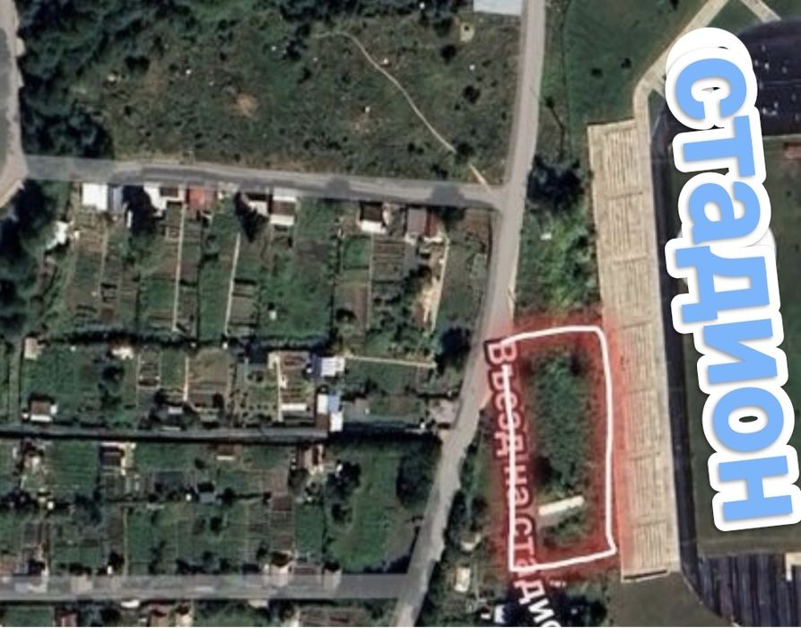 Продам участок в бухтарме возле стадиона!