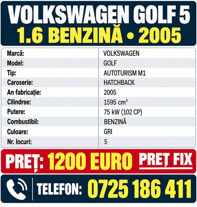 VOLKSWAGEN Golf 2005 — imagine 2