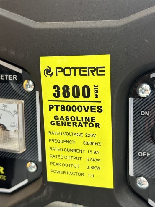 Generator Potere 3.8kw mis obmotka