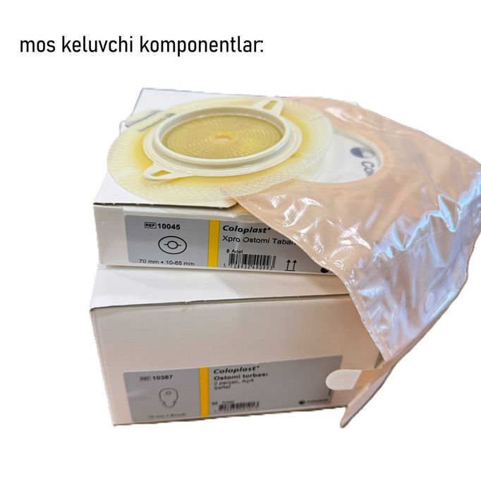 Калоприёмник двухкомпонентный Coloplast Adapter 70mm
