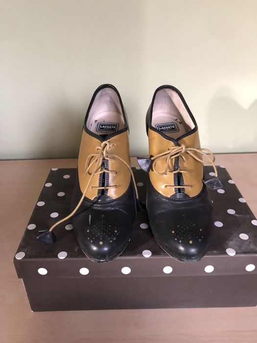 Официални кожени обувки LACOSTE тип Oxford