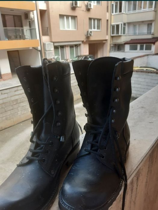 Дамски кубинки естествена кожа