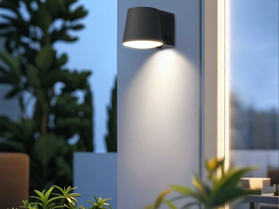 Қуёш батареяли девор чироғи Chiroq Lampa 1000 лм, 4000K / 6500K