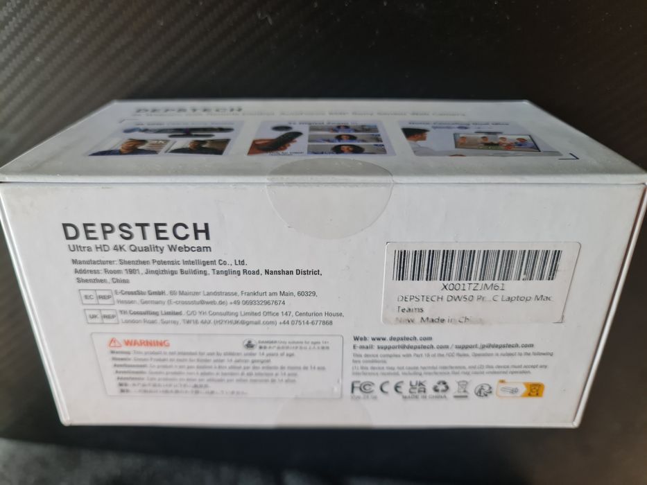 Нова 4K Ultra HD web cam (уеб камера) DEPSTECH DW50 Pro