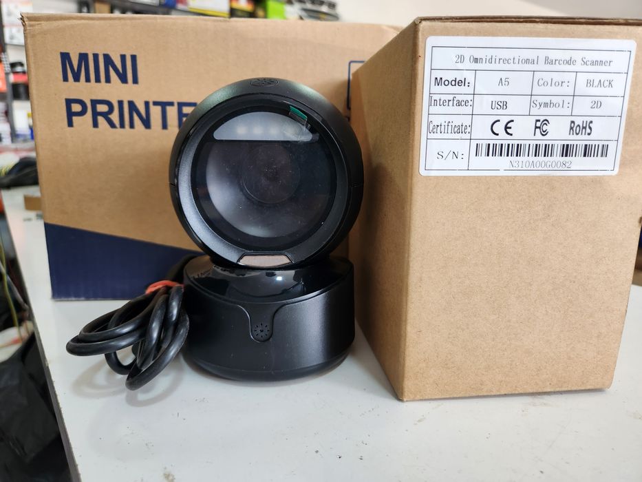 Barcode printer va barcode scanner sotiladi