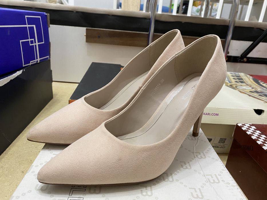 Туфли   замшевые