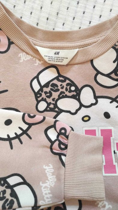 Compleu trening H&M HELLO KITTY, fete, 140-146 cm