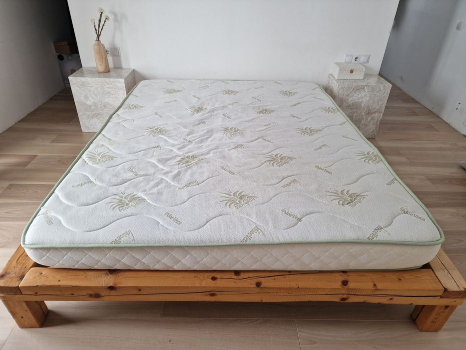 Pat matrimonial+ saltea+noptiere