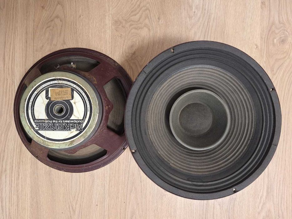 2 Difuzoare vintage chitara 12 inch McKenzie 1285 TC  85W Anii 70'