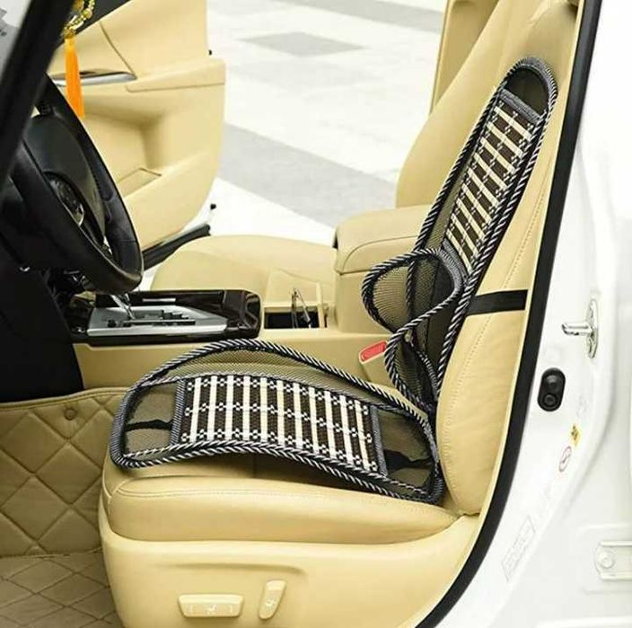 2 Броя Анатомична мрежеста седалка за Автомобил