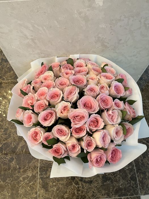 Цветы, 51 шт розы