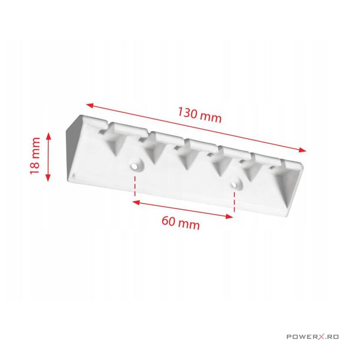Uscator rufe de tavan 6x80 cm Sepio